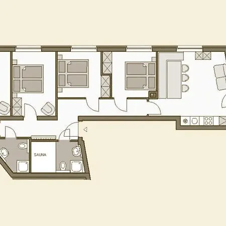 Lejlighed Margarethenstein Mit Privat Sauna *